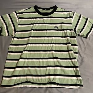 obey striped shirt